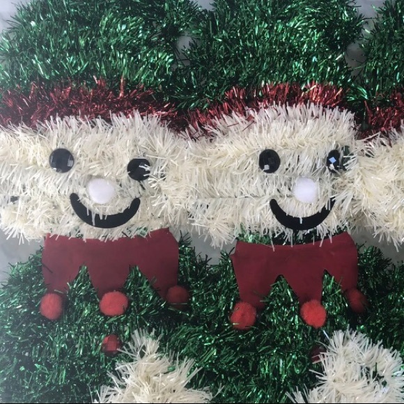 Tinsel Elves 15”x10” (3) - Picture 2 of 4